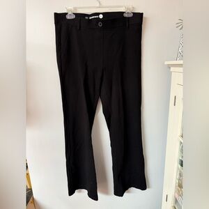 Betabrand Classic Black Dress Pants